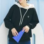 Panel Long-sleeve Hoodie