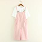 Capri Jumper Pants With Brooch