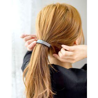 Rhinestone Embellished Hair Clamp