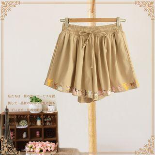 Animal Print Culottes