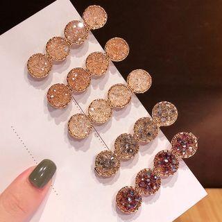 Faux Crystal Alloy Hair Clip