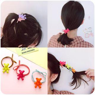 Soft Clay Bear Hair Tie