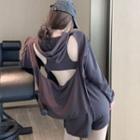 Open Back Hoodie / Shorts