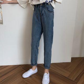 High-waist Mom Jeans