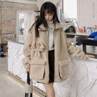 Rabbit Accent Fleece Jacket