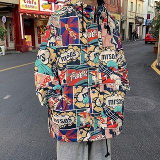 Doodle Print Hoodie