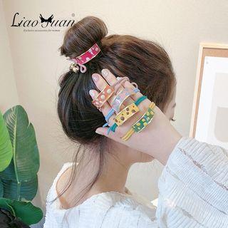 Dotted Bar Hair Tie