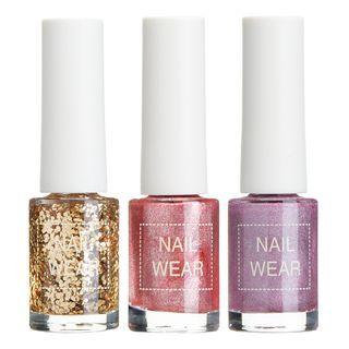The Saem - Nail Wear Glitter 7ml #59 Prism Orange