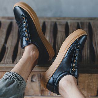 Lace-up Platform Casual Shoes