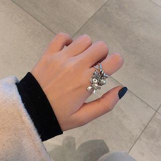 Horse Open Ring Silver - 16#