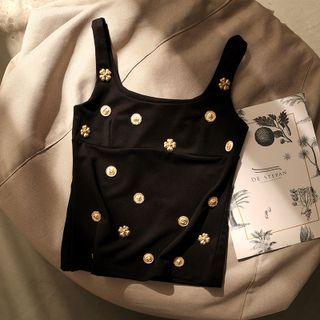 Metal Accent Tank Top
