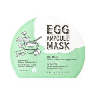 Too Cool For School - Egg Ampoule Mask Cica Set 25g X 5 Pcs