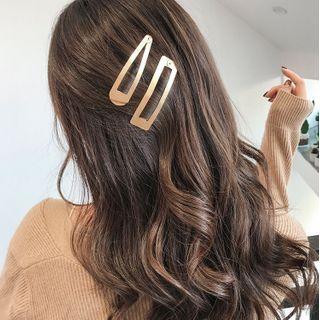 Set Of 2: Metal Hair Clip