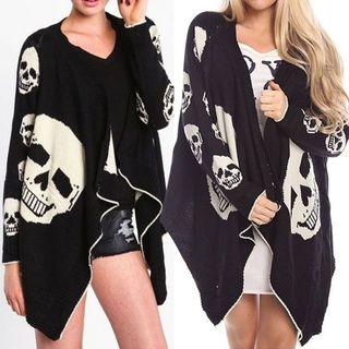 Skull Print Cape