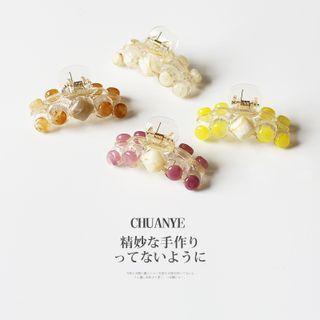 Faux Crystal Alloy Hair Clamp
