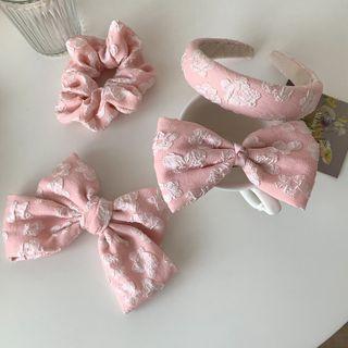Lace Bow Hair Clip / Scrunchie / Headband