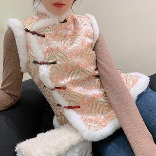 Mandarin Collar Vest
