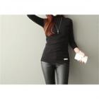 Slim-fit Turtleneck Top