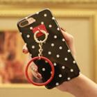 Dotted Hoop Mobile Case - Iphone 7 / 7 Plus / 6s / 6s Plus