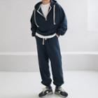 Half-zip Hoodie / Harem Pants