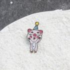 Pig Brooch Pink - One Size