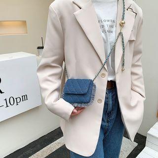 Denim Mini Crossbody Bag