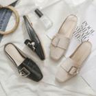 Statement Buckled Mules