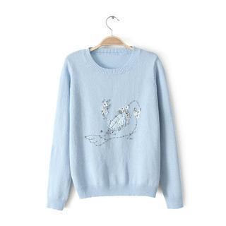 Embellished Sweater