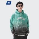 Brushed Fleece-lined Printed Hoodie