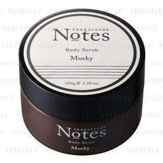Terracuore - Notes Body Scrub (musky) 150g