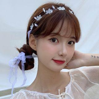 Flower Faux Pearl Headpiece