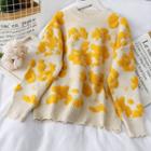 Details Loose-fit Sweater Yellow - One Size