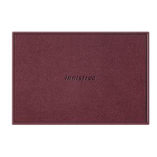 Innisfree - My Palette Medium Case Only (suede Limited Edition) (4 Colors) #03 Burgundy