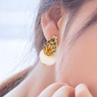Alloy Shell Earring 1 Pair - As Shown In Figure - One Size