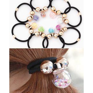 Transparent-ball Elastic Hair Tie