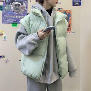 Padded Zip Vest / Hoodie