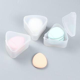 Set Of 3: Powder Puff With Case