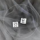 Non-matching Couple Square Earring