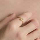 Alloy Open Ring B-930 - Gold - One Size