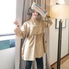 Half-placket A-line Tunic