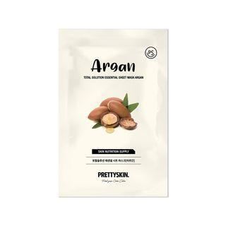 Pretty Skin - Total Solution Essential Sheet Mask - 19 Types Argan