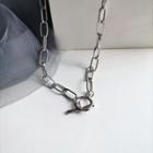 Alloy Geometric Pendant Necklace 1 Piece - Necklace - One Size