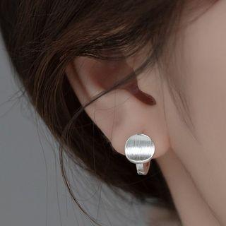 Geometry Drop Earring 1 Pair - S925 Silver - Silver - One Size
