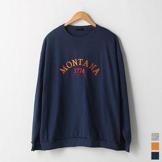 Embroidery Loose-fit Sweatshirt