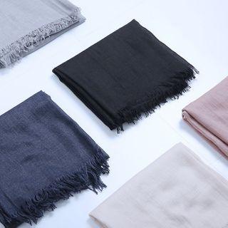 Fringed Lightweight Scarf