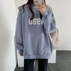 Fleece-lined Number Sweatshirt