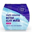 Clean & Clear - Night Relaxing Detox Clay Mask 1.7oz