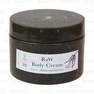 Swati - Raw Body Cream Vanilla & Sunset Sea 200g