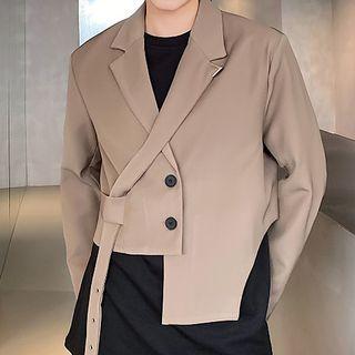 Irregular Cropped Blazer