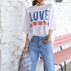 Love Lettering Loose-fit T-shirt